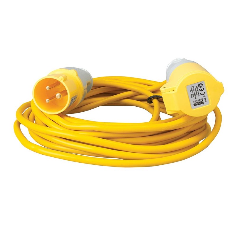 Defender Loose Lead Yellow 1.5mm2 10m 110V E85118