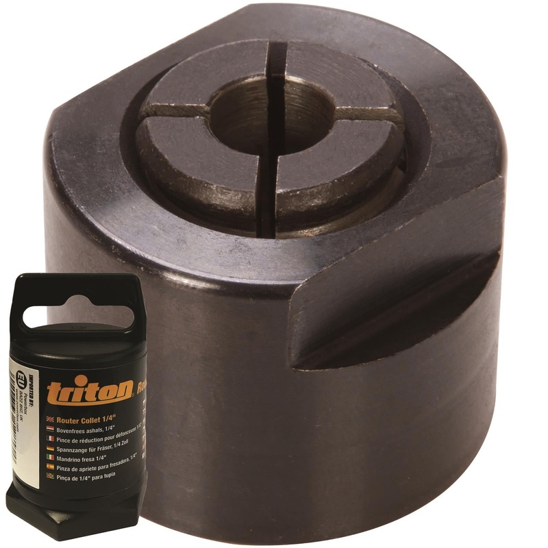Triton 1/4" Router Collet JOF001 MOF001 TRA001 Woodwork Jig Power Tools