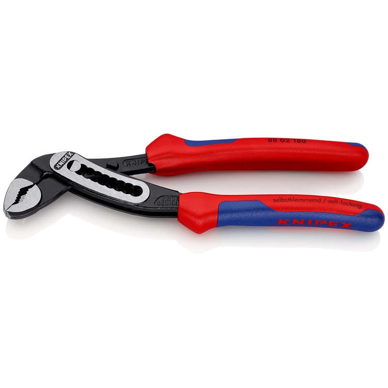 KNIPEX Alligator Water Pump Pliers 180mm Multi Component Grips 88 02 180
