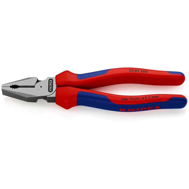 KNIPEX High Leverage Combination Pliers 225mm Multi Component Grips 02 02 200