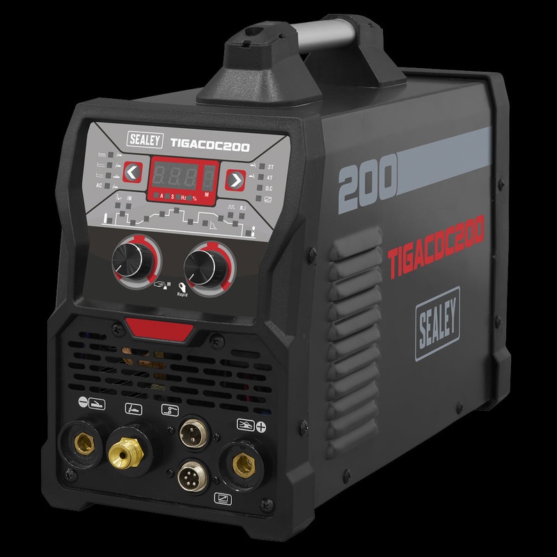 Sealey 200A TIG/MMA AC/DC Pulse Inverter Welder 230V