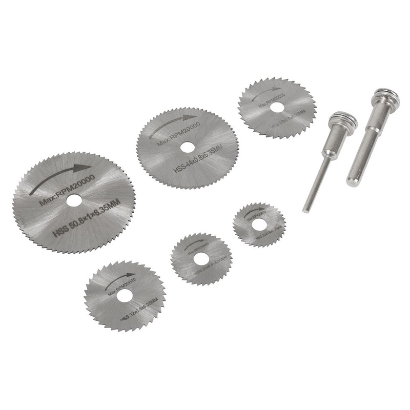 Sealey Rotary Drill Saw Blade Set 8pc